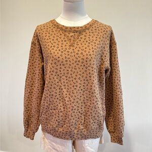 Abercrombie & Fitch Tan Leopard Print Top